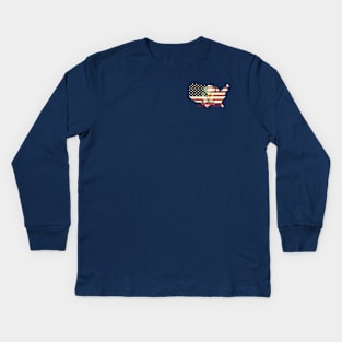 Eagle Has Landed Kids Long Sleeve T-Shirt